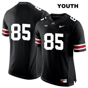 Youth NCAA Ohio State Buckeyes L'Christian Smith #85 College Stitched No Name Authentic Nike White Number Black Football Jersey ET20Q16GL